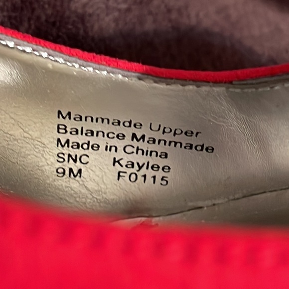 Style & Co Red Kaylee Womens Mary Janes Pumps - Picture 16 of 16